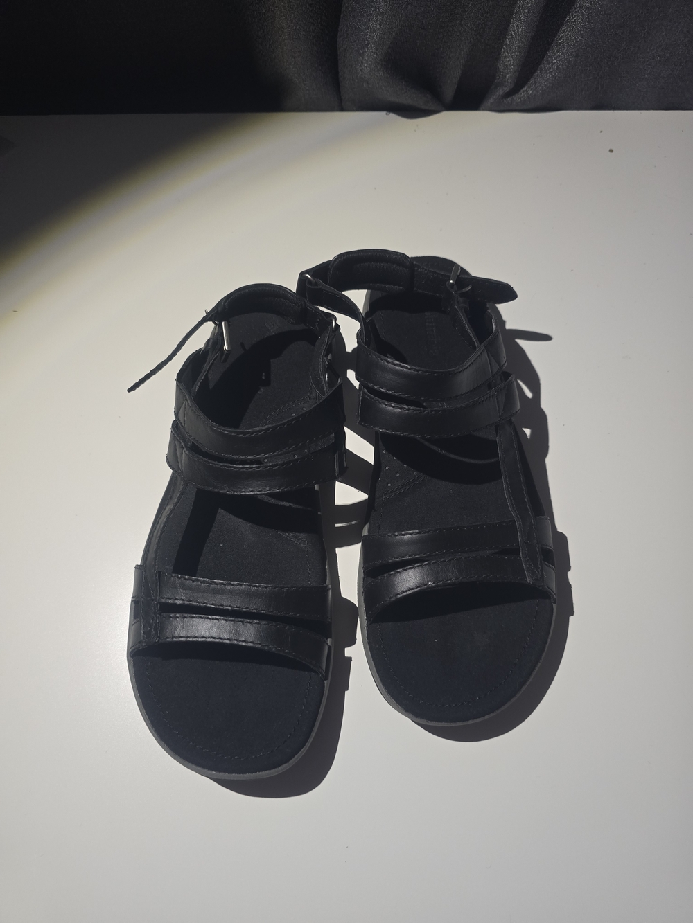 Columbia Black Strappy Women's Sandals